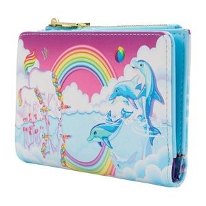 Loungefly Lisa Frank Unicorn Reflection Wallet